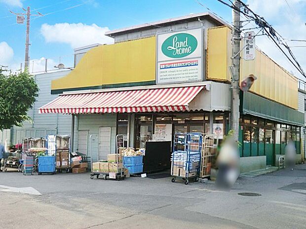 ランドロームフードマーケット三咲店（約800m）