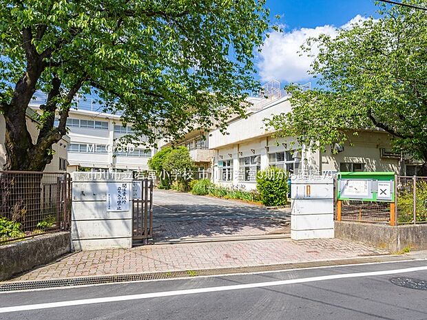 市川市立若宮小学校（約70m）