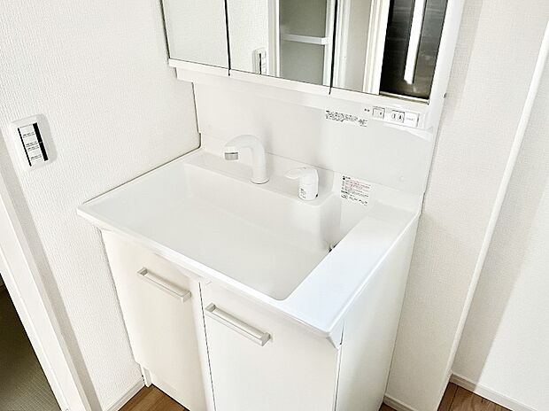 【その他設備(ハンドシャワー水栓)】ハンドシャワー付き!使いやすい洗面台。