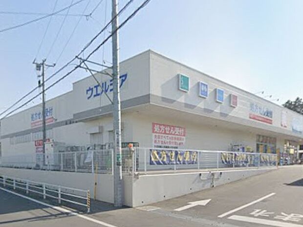 ウエルシア四街道大日桜ケ丘店(約500m)