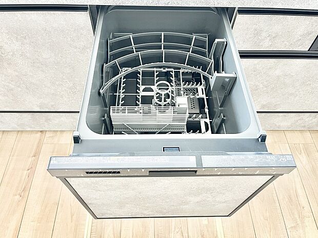 【その他設備(食洗機)】面倒なお片づけは食洗機にお任せ!家事の負担が減って、時間にも気持ちにもゆとりができます。