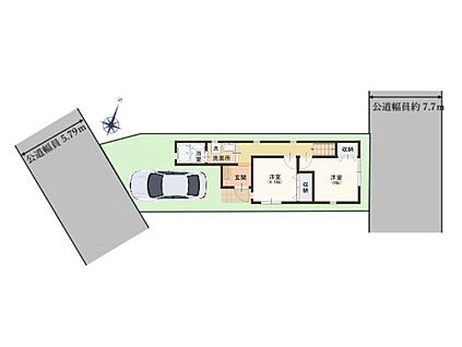 区画図