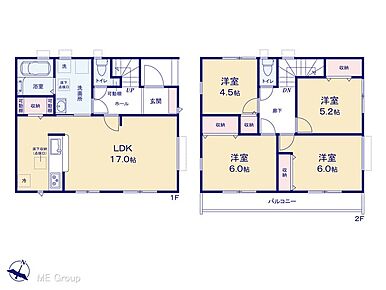 ～Floor plan～　図面と異なる場合は現況を優先 