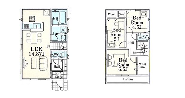 (1号棟)、価格3380万円、3LDK、土地面積94.86m2、建物面積75.72m2