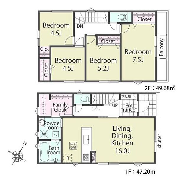 (1号棟)、価格3180万円、4LDK、土地面積110.07m2、建物面積96.88m2