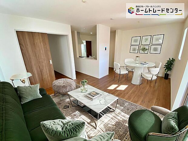 ☆完成済み!実物をじっくりチェックできます。さまざまな設備や間取り、住み心地をぜひ現地でご確認ください♪当日の見学予約も承ります。お気軽にお問合せください。(家具はCGです)