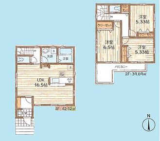 対面式キッチンからは、リビングにいるご家族の様子が一目で分かります。
小さいお子様がいても安心です♪ 