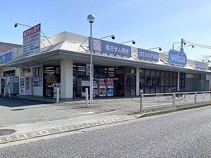 ウエルシア立川若葉店 900m(徒歩12分/自転車で4分)