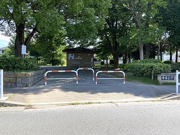 中原公園（約500m）