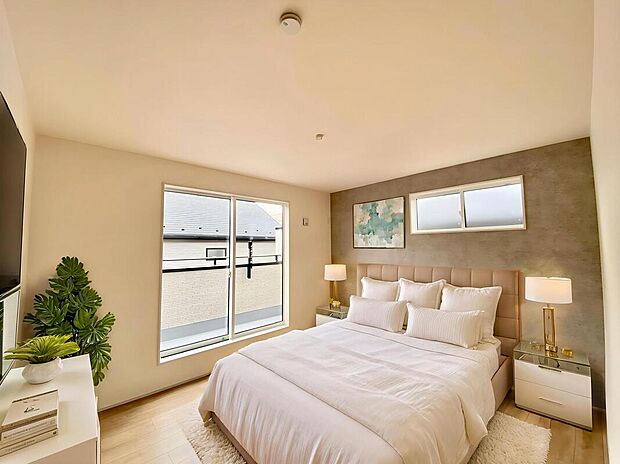【☆Room☆ 】☆Room☆
2面採光を確保した明るい室内は、風通しも良く、大変居心地の良い空間となっております。爽やかな風を感じて起きる朝は、快適生活の始まりに!(家具はCGです