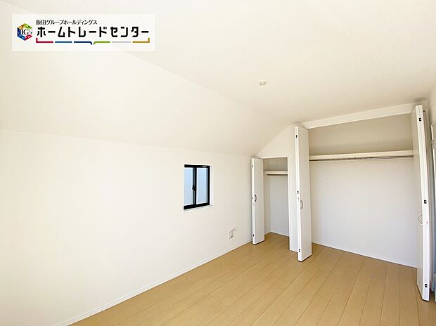 【☆Room☆】各部屋を最大限に広く使って頂ける様、全居住スペースに収納付。プライベートルームはゆったりと快適に。