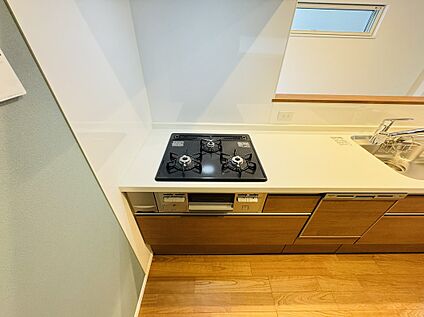 ３口コンロ　Panasonic製システムキッチン