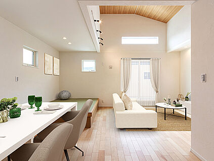 リビング＋CG家具　（2025年6月撮影）