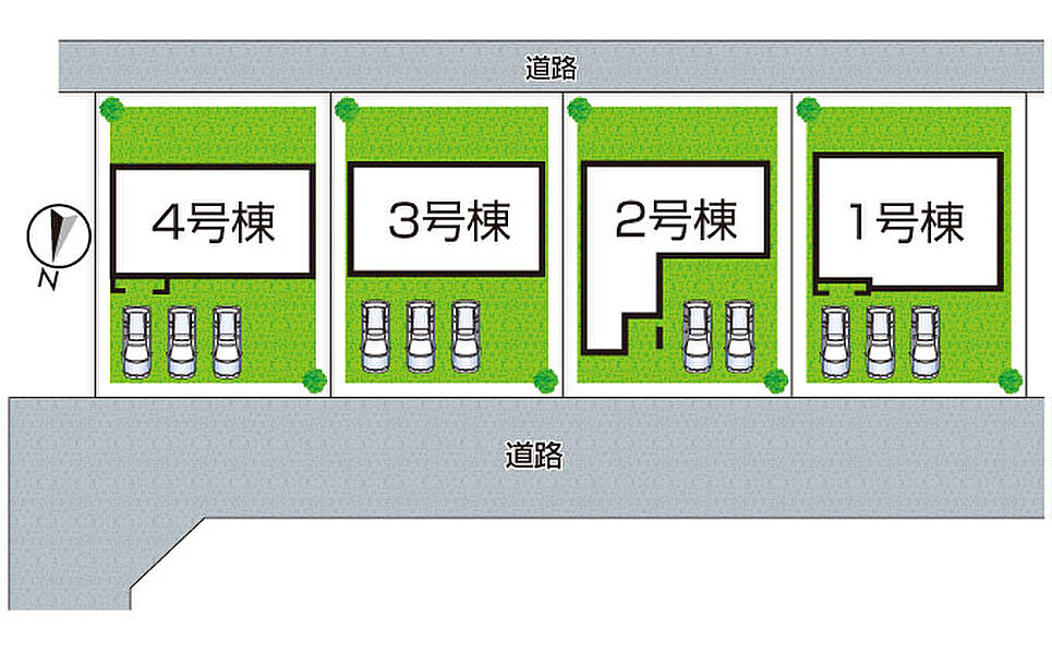 全４区画