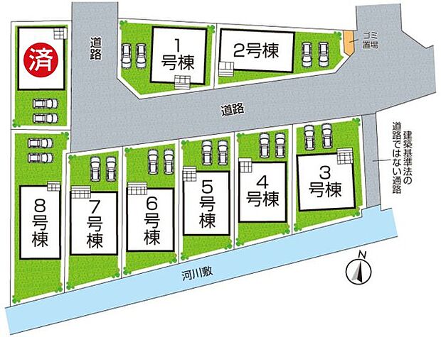 全9区画