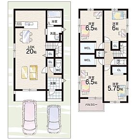 ○桃山南小学校・・・徒歩19分 ○桃山中学校・・・徒歩39分 