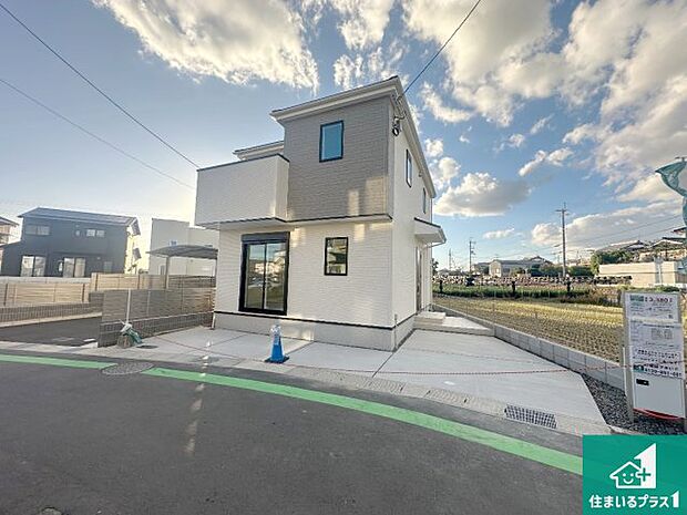 【外観】お客様に長く安心して住んでいだだける事にこだわった家づくり!住んでからのアフターサービスにもしっかりと取り組んでいます!