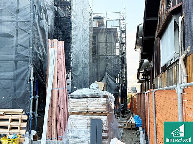 【外観】現在の進捗状況です!順調に作業進行中、完成が待ち遠しいです!詳細の間取り等、お気軽にお問い合わせください!