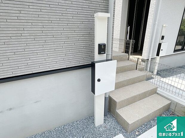 【外観】お客様に長く安心して住んでいだだける事にこだわった家づくり！住んでからのアフターサービスにもしっかりと取り組んでいます！