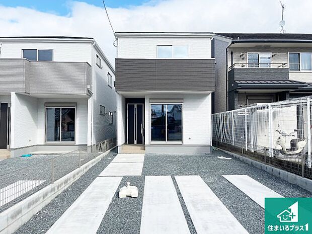 【外観】お客様に長く安心して住んでいだだける事にこだわった家づくり！住んでからのアフターサービスにもしっかりと取り組んでいます！