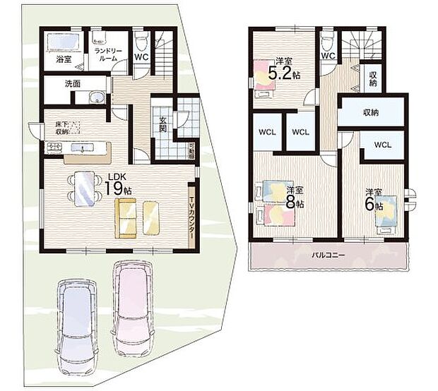 【3LDK】○堅田小学校・・・徒歩12分 ○堅田中学校・・・徒歩15分
