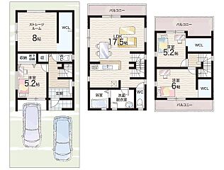 松原市小川　第3期　新築一戸建て その他