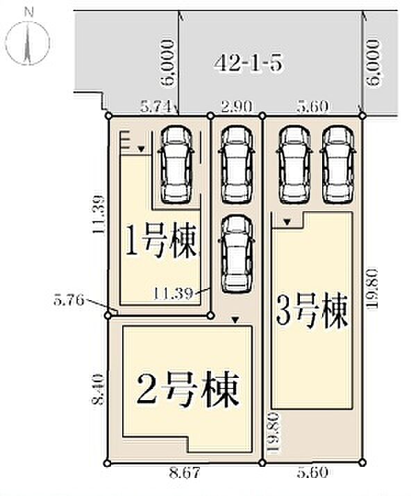 全3区画
