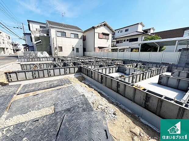 現在の進捗状況です！順調に作業進行中、完成が待ち遠しいです！詳細の間取り等、お気軽にお問い合わせください！