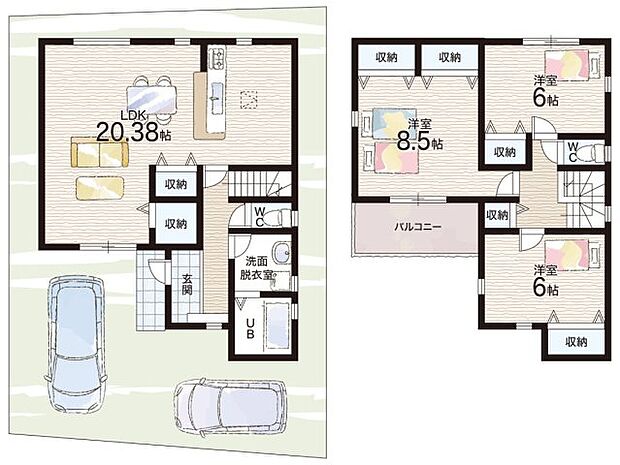 【3LDK】○長野小学校・・・徒歩7分 ○長野中学校・・・徒歩5分