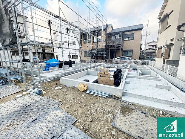 【外観】現在建築中!落ち着いた街並みで新生活を始めることが出来そう!周辺の物件も併せてご紹介させて頂きます!