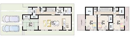 ○川上小学校・・・徒歩20分 ○東中学校・・・徒歩8分 
