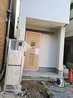 宅配ＢＯＸ　ポスト　カメラドアホン一体型