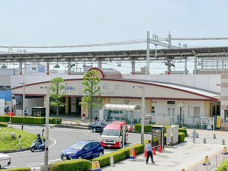 【車・交通】東武伊勢崎・大師線「谷塚」駅