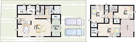 ○社学園小学校・・・徒歩20分 ○社学園中学校・・・徒歩20分 