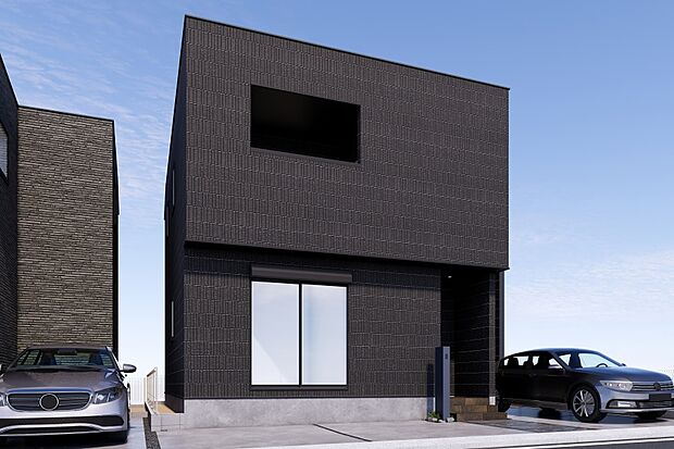 ■CGイメージパース/1号地外観パース■（建物未完成のためイメージパースです）