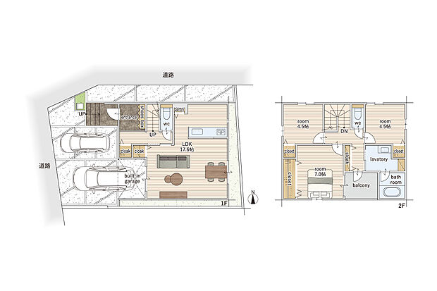 ■1号地間取り■