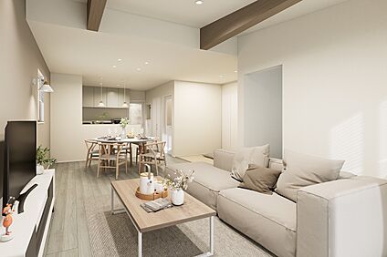 ■CGイメージパース/1号地内観パース■