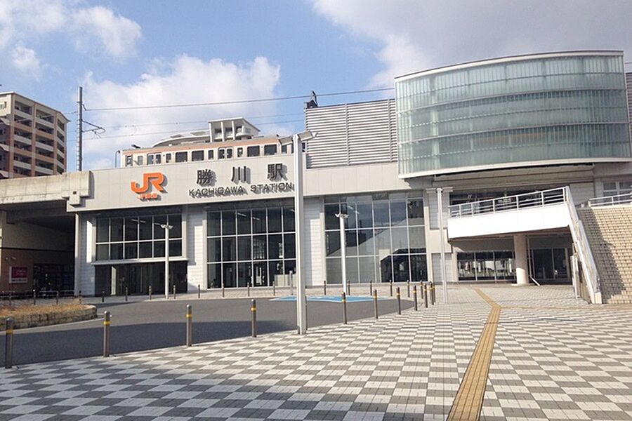【車・交通】JR中央線「勝川」駅　