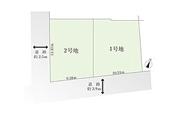 名鉄名古屋本線「新安城」駅 徒歩18分 自転車6分(約1,400~1,410m)