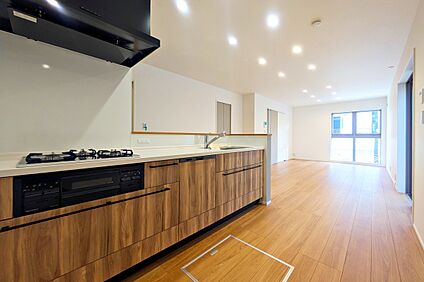 【2号地キッチン】