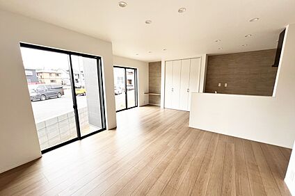 2号地内観写真：リビング