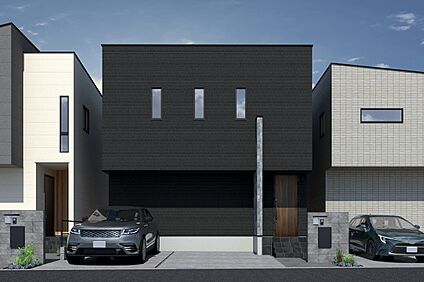 【2号地外観イメージパース】
