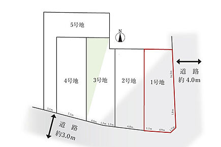 40.27坪
※敷地面積にはセットバック部分8.58m2を含みます。 