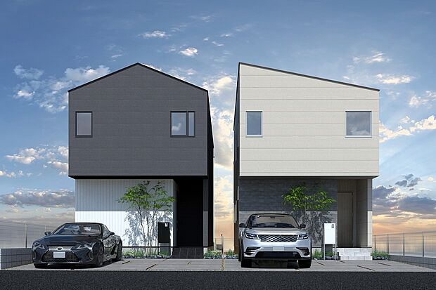 CGパース/1号地・2号地外観イメージ