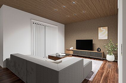 CGパース/2号地内観イメージ