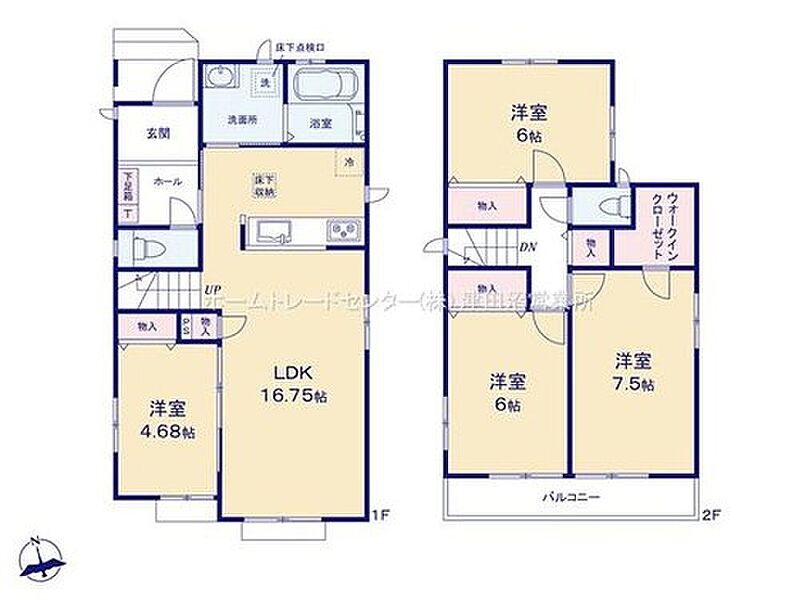 各居室に収納を完備しております。収納が豊富な住宅は居室空間がしっかりと使えるので暮らしやすさが断然に上がります。荷物をを気にすることなく家具の配置をお好み通りにできるのも大きな魅力です。