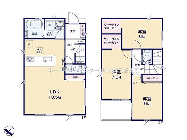 各居室に収納を完備しております。収納が豊富な住宅は居室空間がしっかりと使えるので暮らしやすさが断然に上がります。荷物を気にすることなく家具の配置をお好み通りにできるのも大きな魅力です。