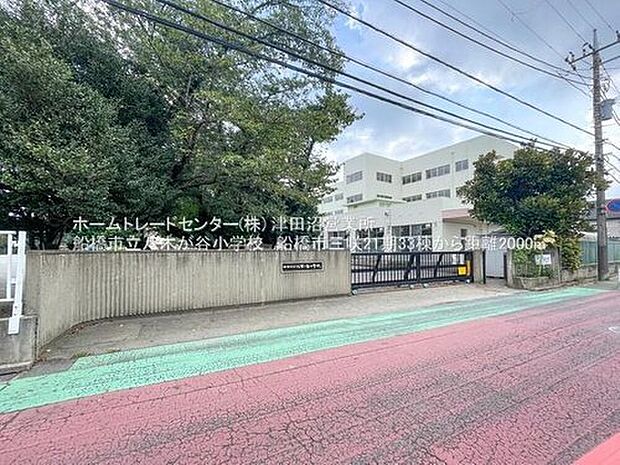 船橋市立八木が谷小学校(約2,000m)
