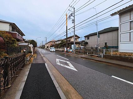 前面道路含む現地写真