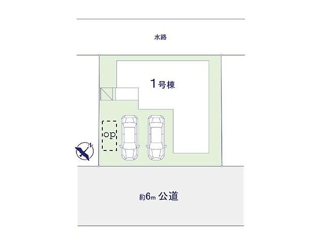 【全体区画図】落ち着いた街並みが広がる閑静な住宅街に立地。カースペース並列で2台分♪ぜひお気軽にお問い合わせください♪